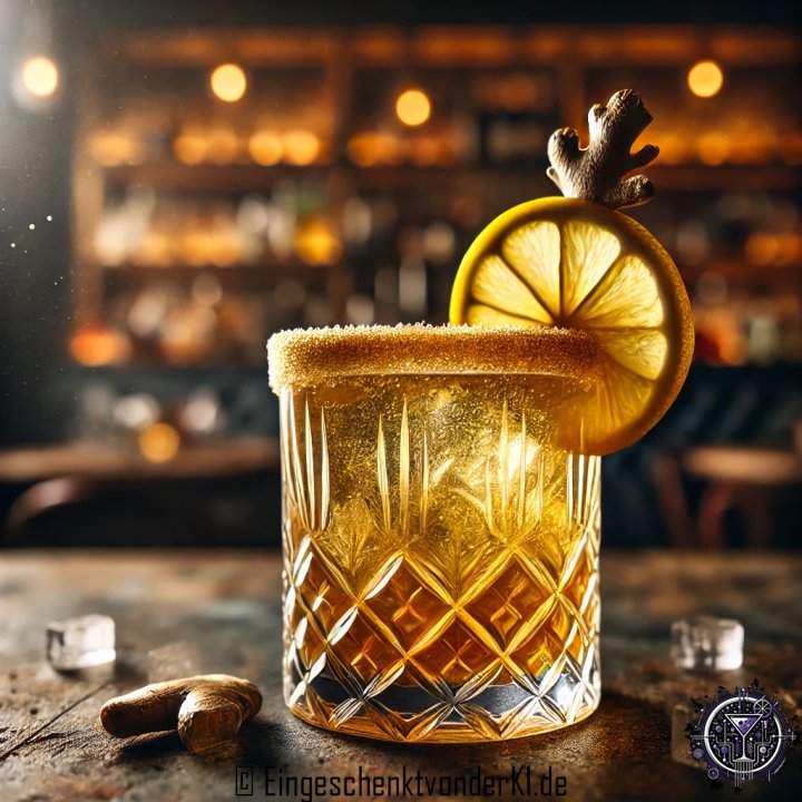 Goldener Ingwer Smash