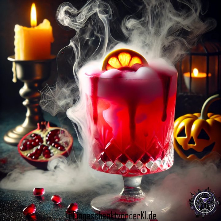 Haunted Raspberry Fizz