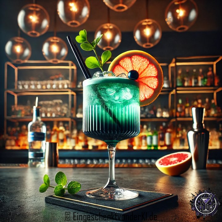 Blue Grapefruit Fizz